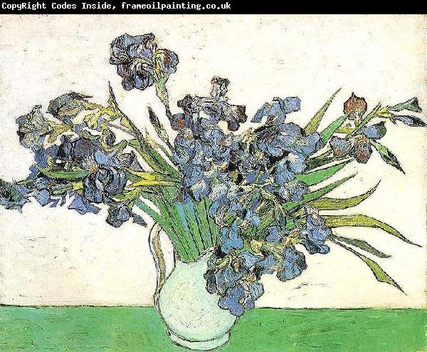 Vincent Van Gogh Still Life - Vase with Irises